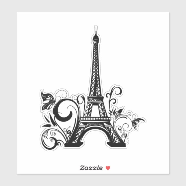 Pegatina de vinilo de corte personalizado (Hoja)