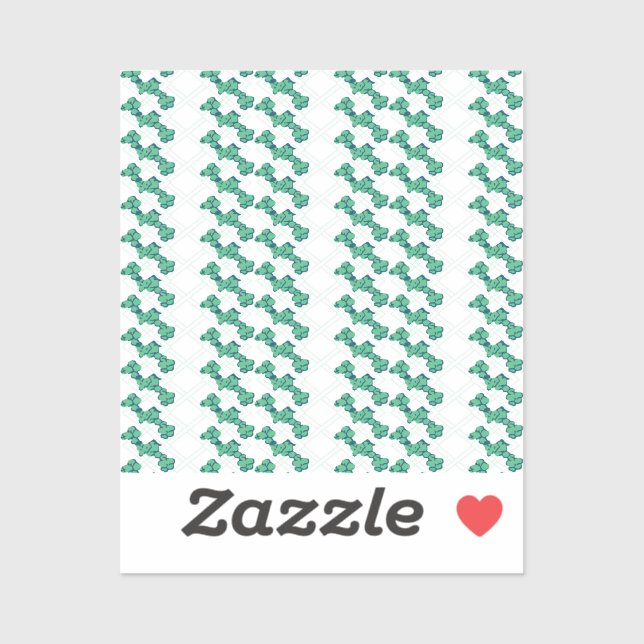 Pegatina de vinilo de corte personalizado (Hoja)