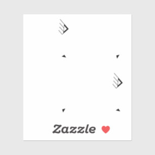 Pegatina de vinilo de corte personalizado