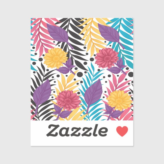 Pegatina de vinilo de corte personalizado (Hoja)