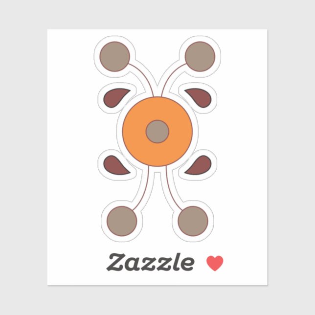 Pegatina de vinilo de corte personalizado (Hoja)