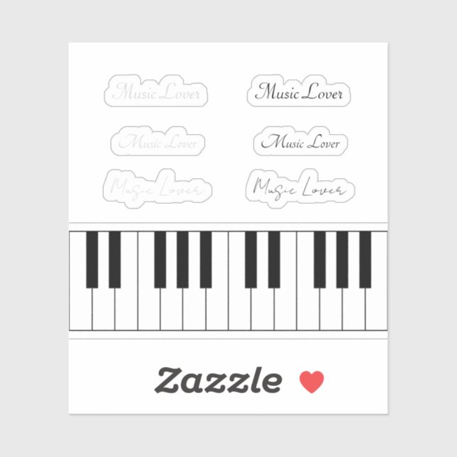 Pegatina de vinilo de corte personalizado (Hoja)