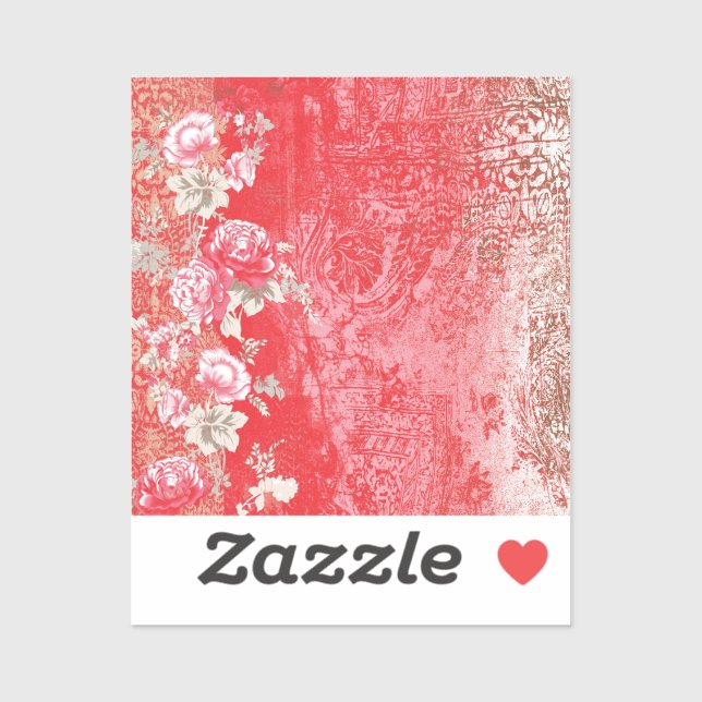 Pegatina de vinilo de corte personalizado (Hoja)