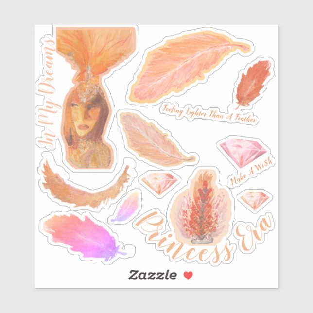 Pegatina de vinilo de corte personalizado (Hoja)