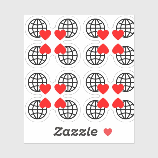 Pegatina de vinilo de corte personalizado (Hoja)