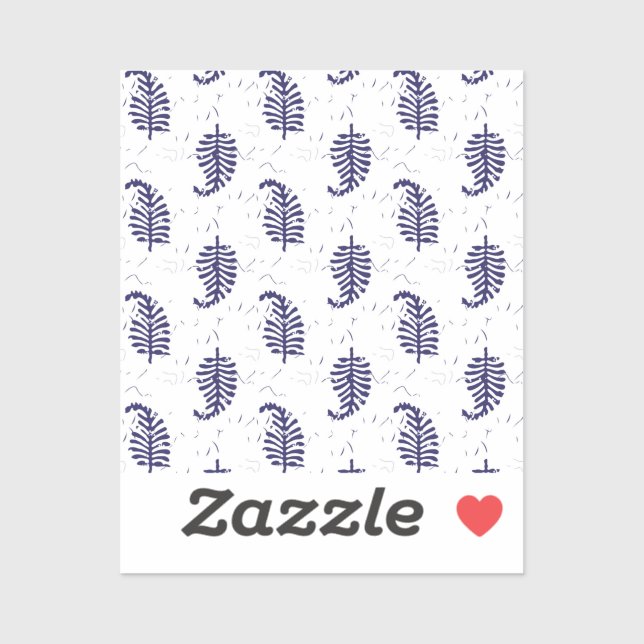 Pegatina de vinilo de corte personalizado (Hoja)