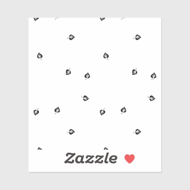 Pegatina de vinilo de corte personalizado (Hoja)