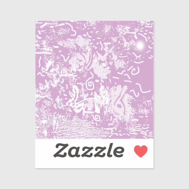 Pegatina de vinilo de corte personalizado (Hoja)