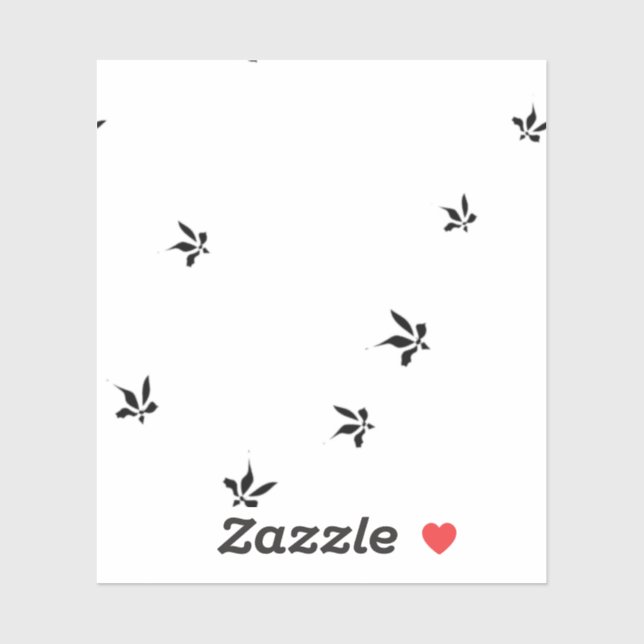 Pegatina de vinilo de corte personalizado (Hoja)