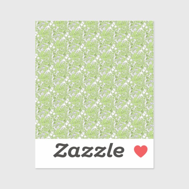 Pegatina de vinilo de corte personalizado (Hoja)