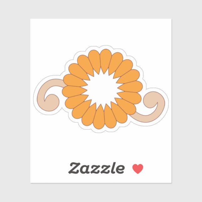 Pegatina de vinilo de corte personalizado (Hoja)