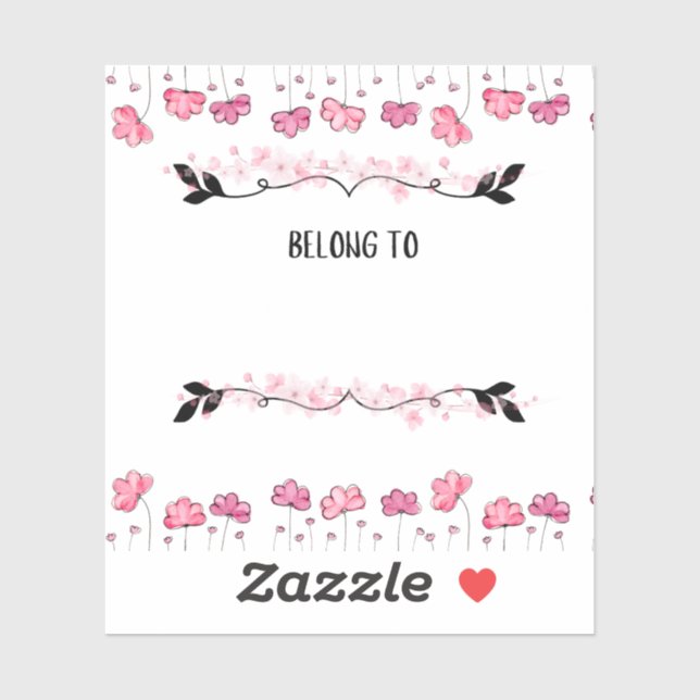 Pegatina de vinilo de corte personalizado (Hoja)