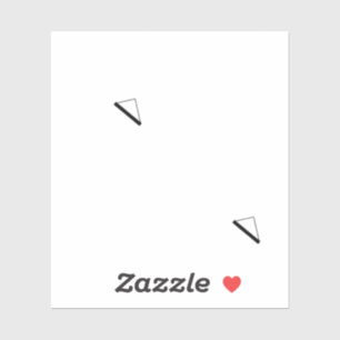 Pegatina de vinilo de corte personalizado