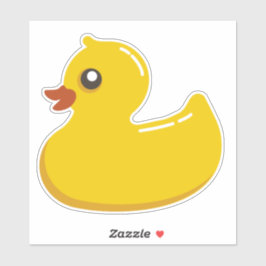 Pegatina de vinilo de corte Personalizado amarillo