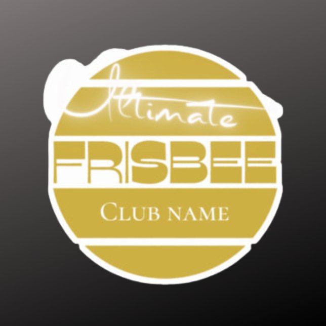 Pegatina de vinilo de corte Personalizado amarillo (Subido por el creador)