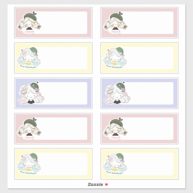 Pegatina de Vinilo de corte Personalizado Bon Voya (Hoja)