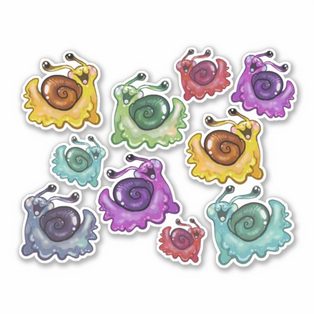 Pegatina de vinilo de corte Personalizado de carac (Anverso)