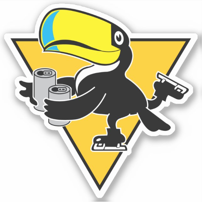 Pegatina de vinilo de corte Personalizado del logo (Anverso)