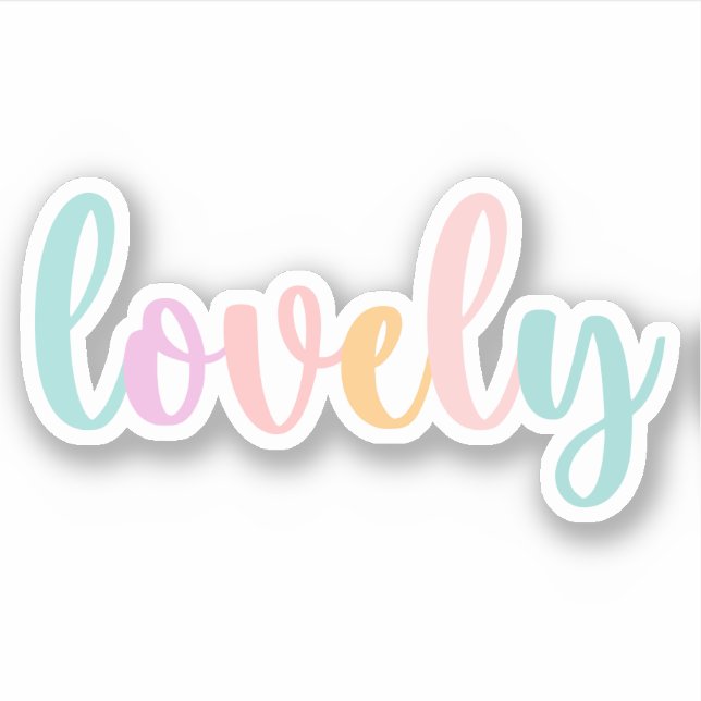 Pegatina de vinilo de corte Personalizado encantad (Anverso)