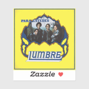 Pegatina de vinilo de corte Personalizado Lumbre