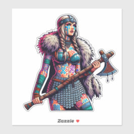 Pegatina de vinilo de corte personalizado: mujer g