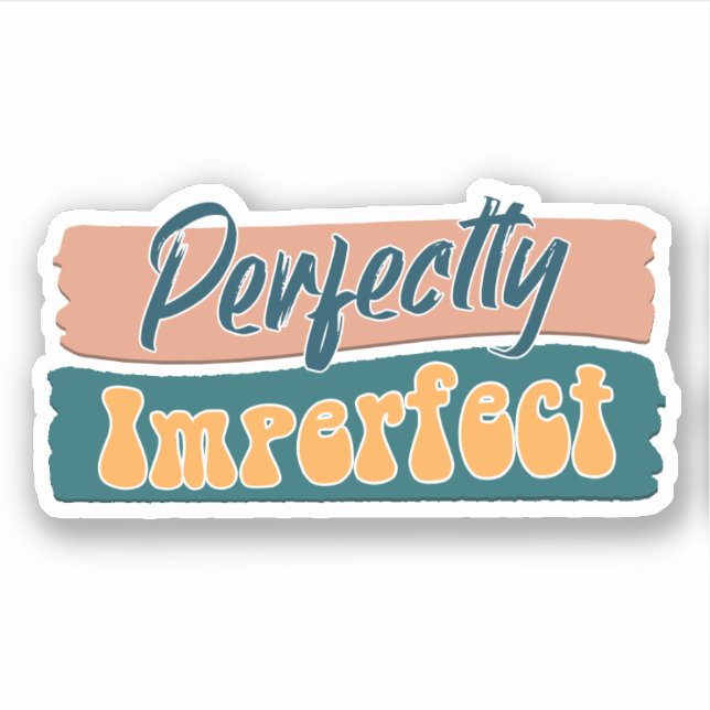 Pegatina de vinilo de corte Personalizado perfecta (Anverso)