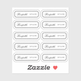 Pegatina de vinilo de corte Personalizado transpar