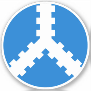 Pegatina de vinilo de gemelas SCA