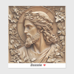 Pegatina de vinilo de Jesús