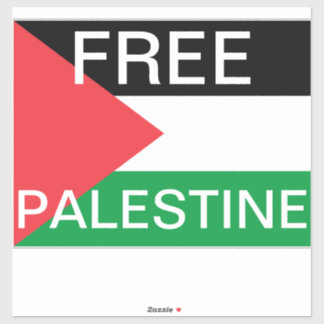 Pegatina de vinilo de Palestina Libre