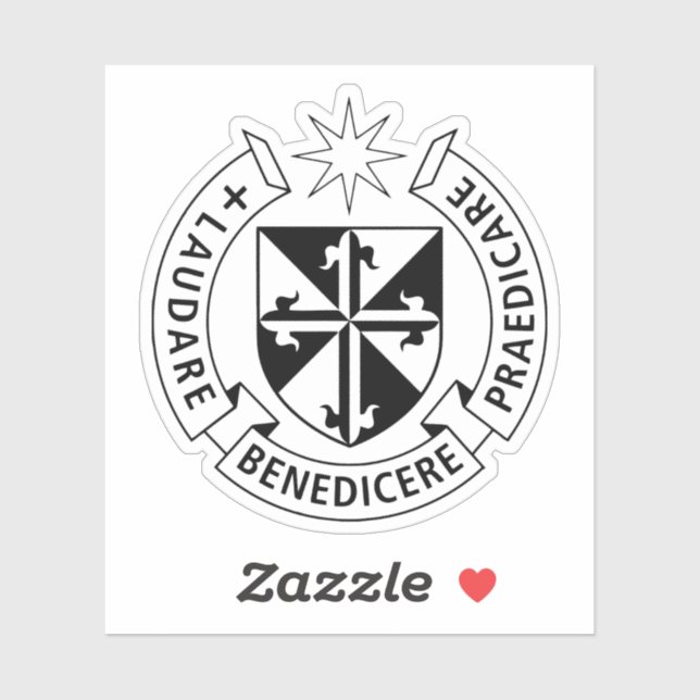 Pegatina de vinilo de pedido dominicano (Hoja)