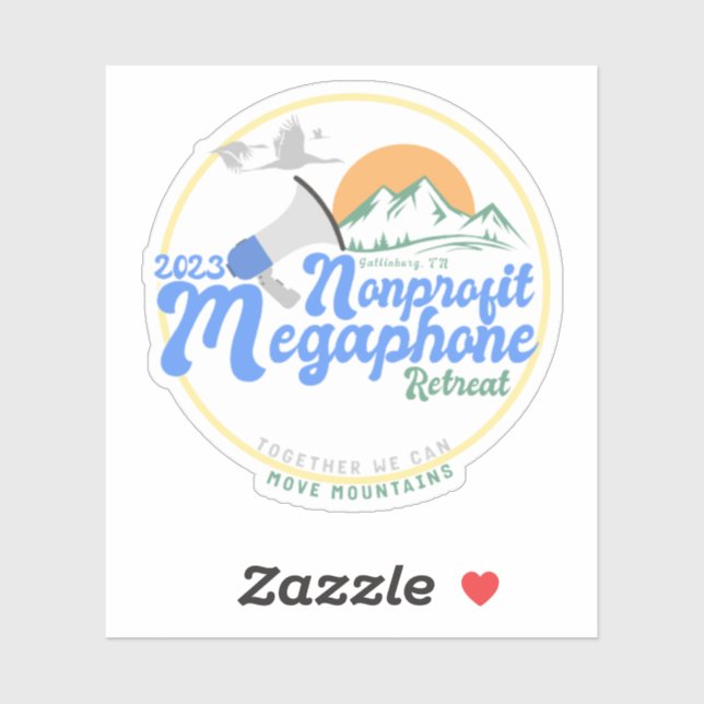 Pegatina de Vinilo de Retreat NPM 2023 (Hoja)