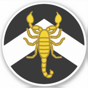 Pegatina de vinilo de SCA al-Barran