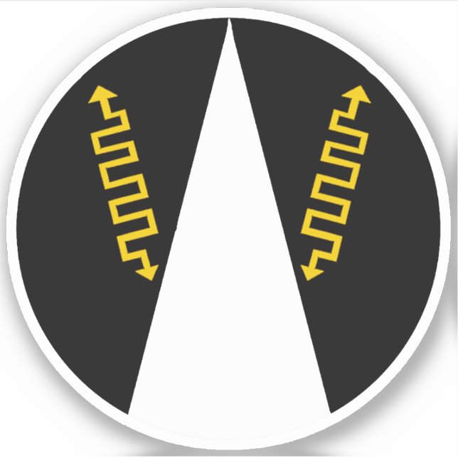 Pegatina de Vinilo de SCA Andelcrag (Anverso)