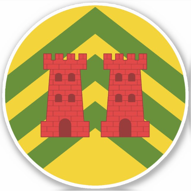 Pegatina de Vinilo de SCA Cloondara (Anverso)