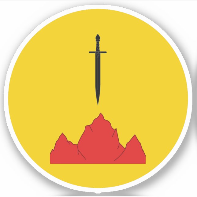 Pegatina de Vinilo de SCA Isenfir (Anverso)