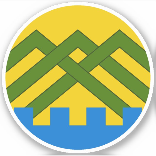 Pegatina de vinilo de SCA Wyldewode (Anverso)