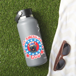 Pegatina de vinilo del Laboratorio Negro Patriótic