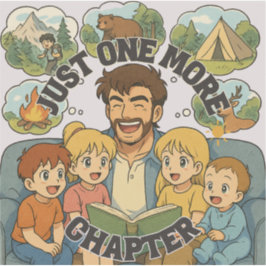 Pegatina de vinilo Just One More Chapter