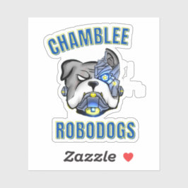 Pegatina de vinilo pequeño