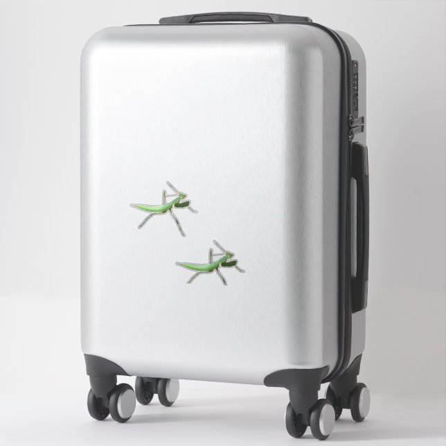 Pegatina de vinilo - Preying Mantis (Maleta)