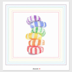 PEGATINA de Vinilo RAINBOW CANDY 14"