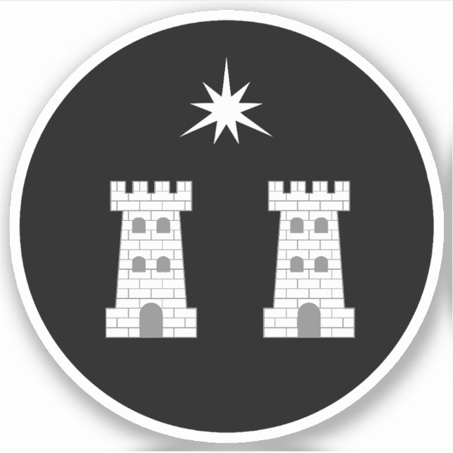 Pegatina de Vinilo SCA Stargate (Anverso)