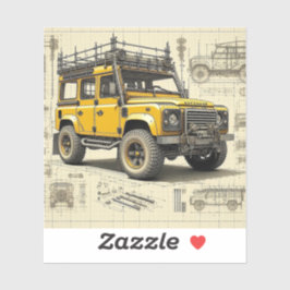 Pegatina de Vinyl de Concept Defender