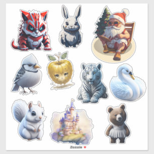 Pegatina de Vinyl de corte aleatorio y gracioso Pe