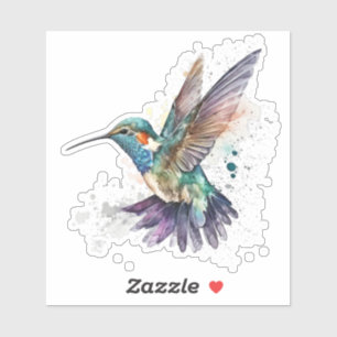 Pegatina de Vinyl de Hummingbird