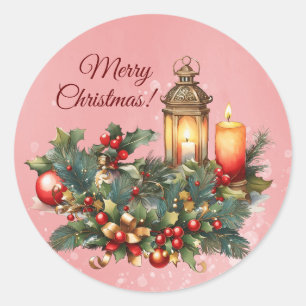 Pegatina de Vinyl de Navidad de Feliz