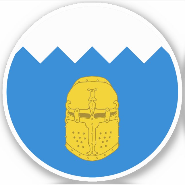 Pegatina de Vinyl de SCA Bronzehelm (Anverso)