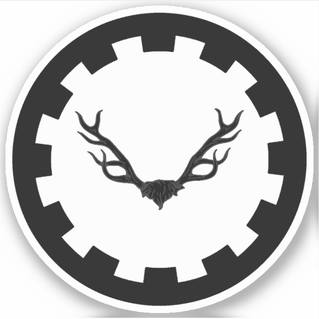 Pegatina de Vinyl de SCA Buckland Cross (Anverso)