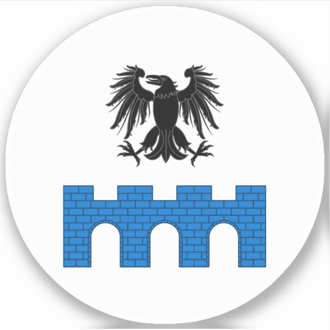 Pegatina de Vinyl de SCA Ravensbridge (Anverso)